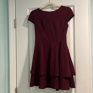B. Darlin Juniors Maroon Dress